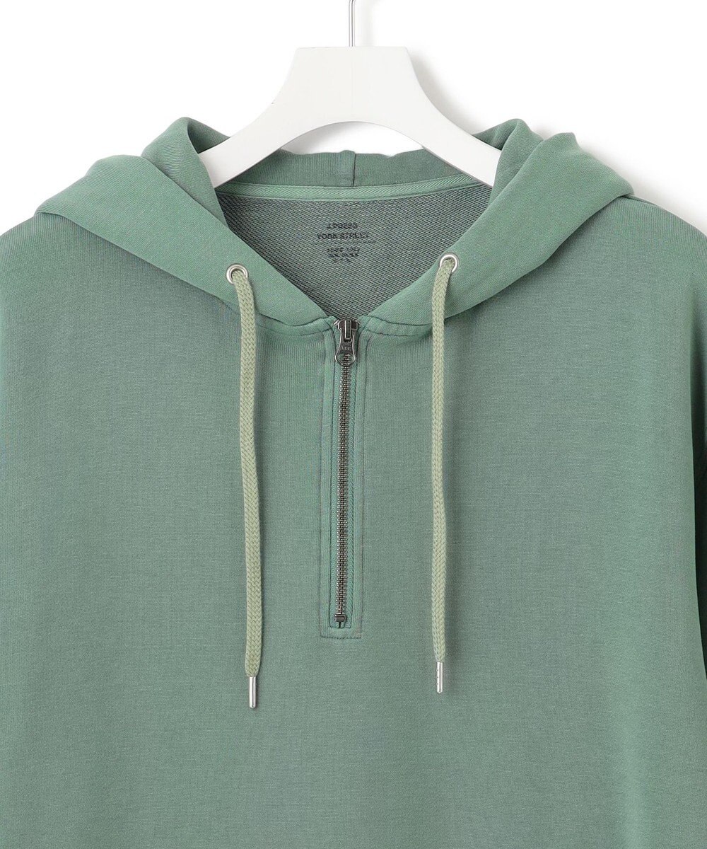 J.PRESS YORK STREET 【UNISEX】プルオーバーパーカー / ハーフジップ 
