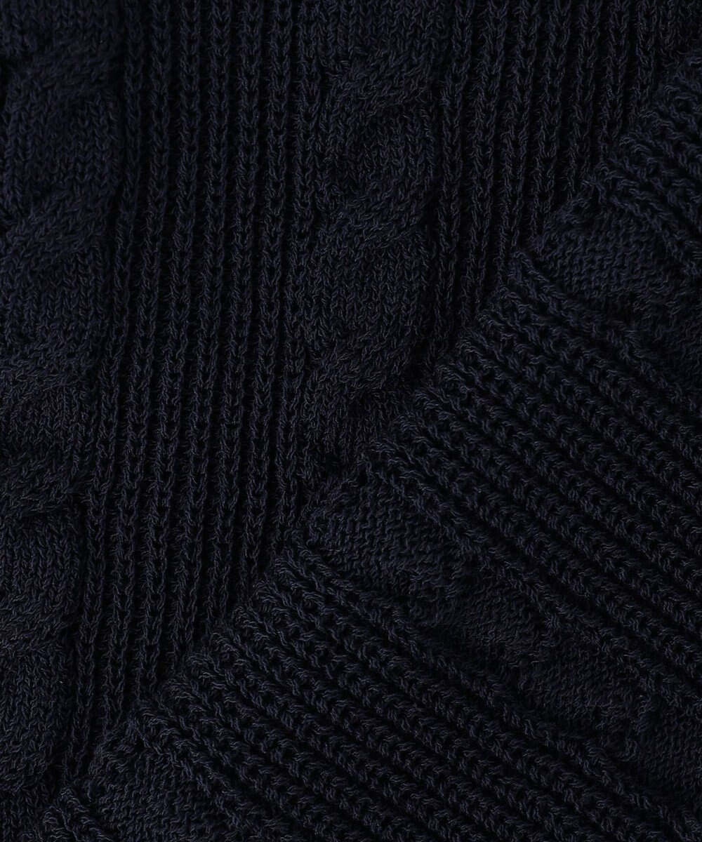 組曲 L 【先行予約・WEB限定】バックリボンケーブル ニット 