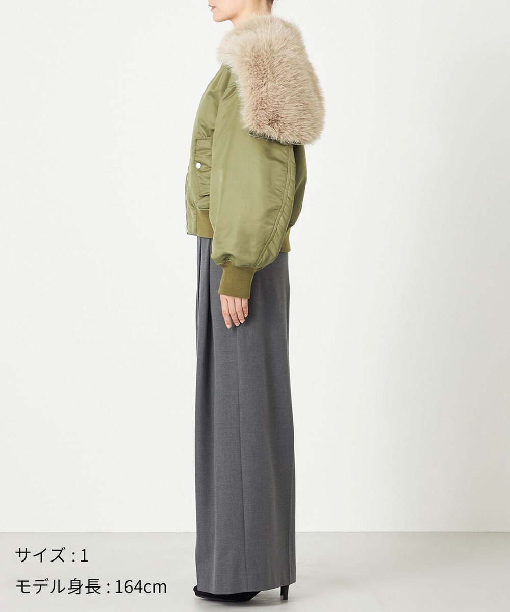 NAVE 【Nave】ファーカラーMA-1 