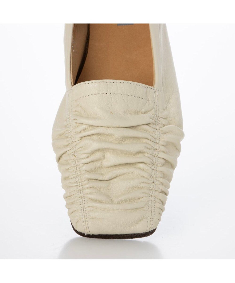 MODE ET JACOMO <D'ICI>シャーリングスクエアトゥパンプス 