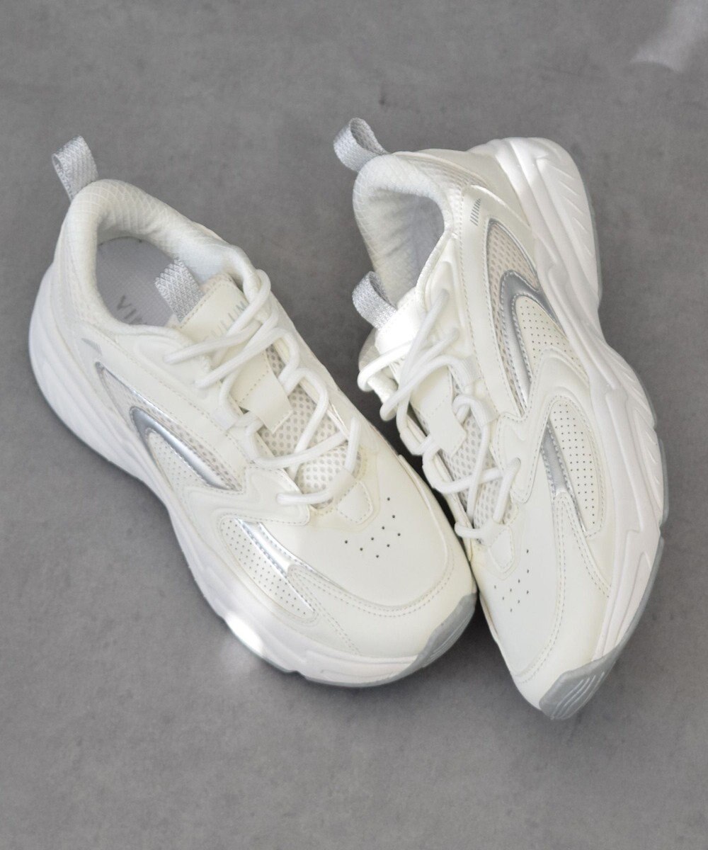 Bridget Birkin 【VINCULUM】メタリックコンビスニーカー 