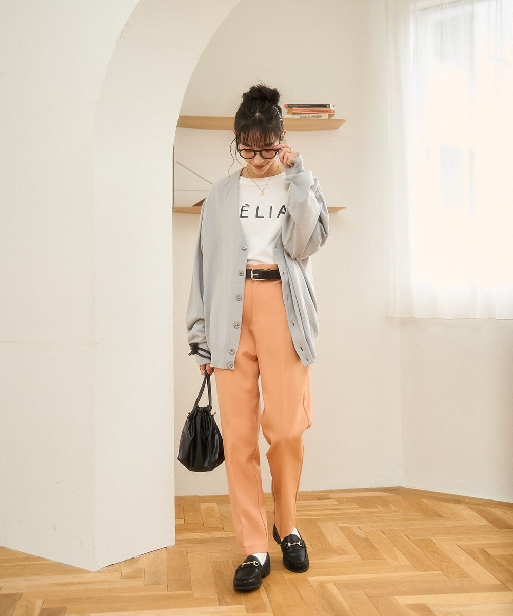 WEGO 【ユニセックス着用ITEM/MLサイズ展開】ドロップショルダーカーディガン 