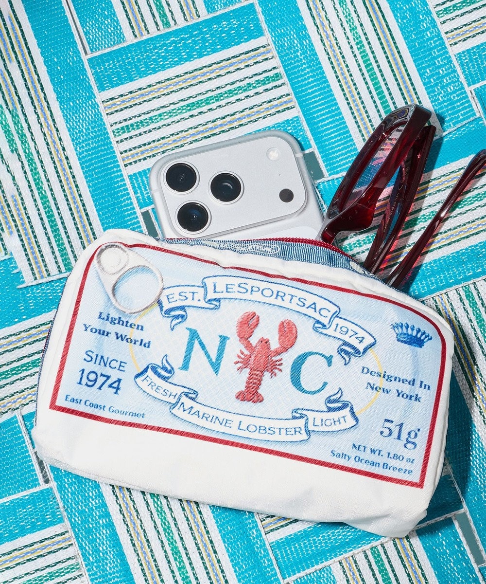 LeSportsac RECTANGULAR COSMETIC/スカーレットロブスター 