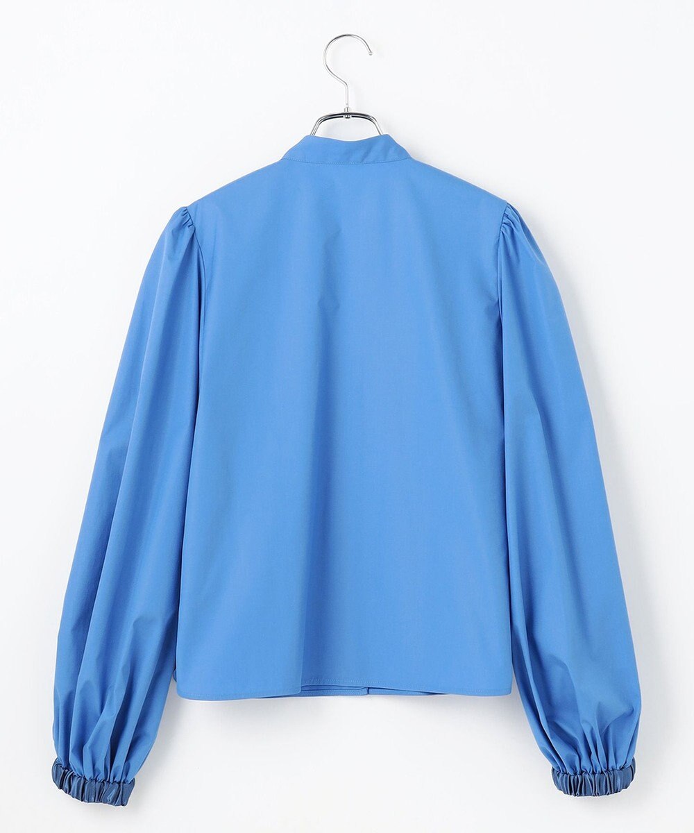 #Newans 【洗濯機可能】ウェイビービブデザインブラウス 