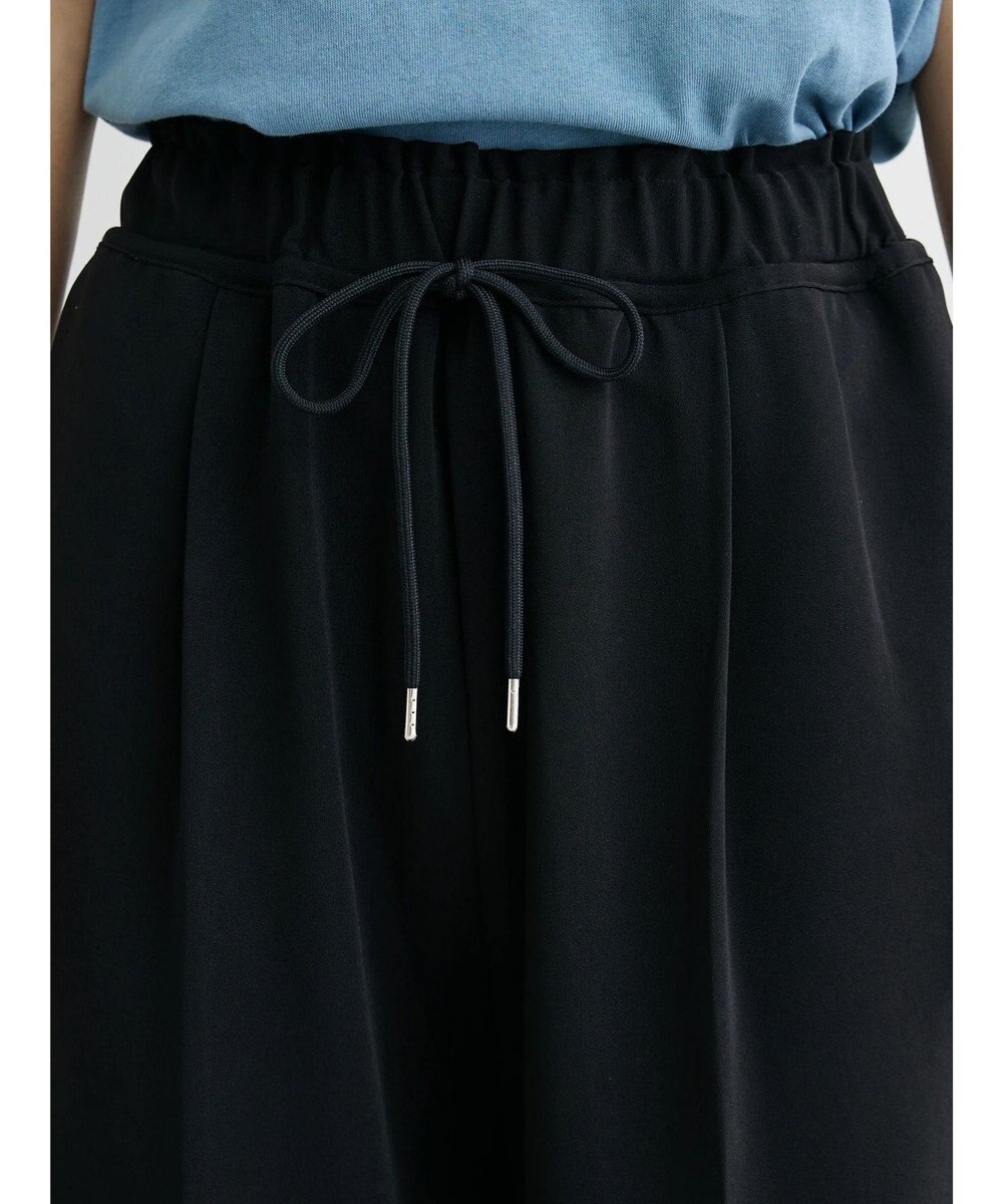 Green Parks イージーウエストセンタープレスストレートパンツ 