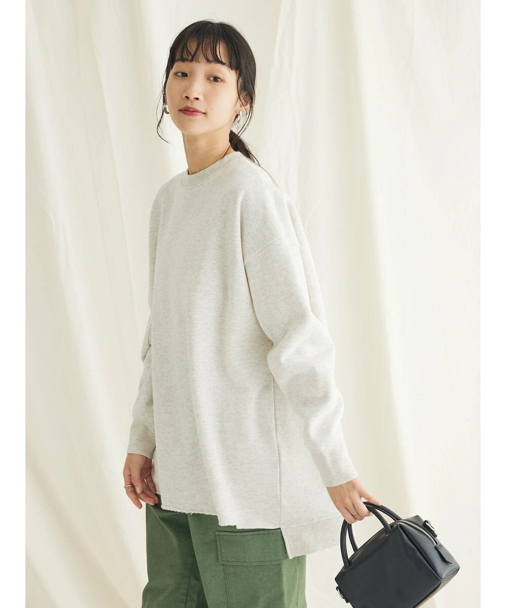 CRAFT STANDARD BOUTIQUE 裏起毛クルーネックチュニック 