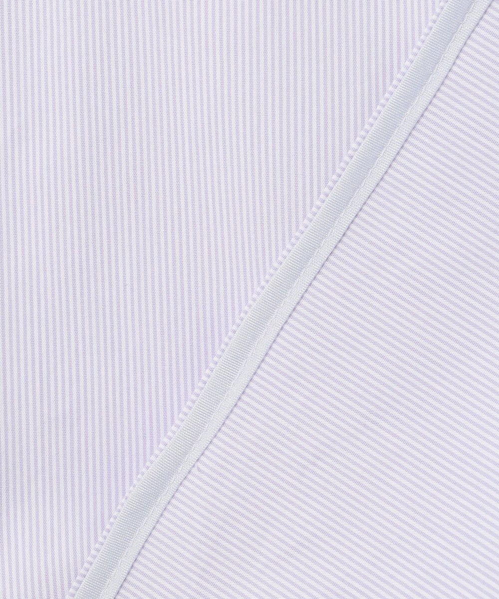 J.PRESS LADIES L 【洗える】 BEZ VEGA フリル ストライプ ブラウス 