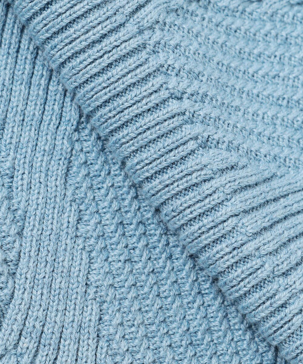 JOSEPH HOMME 新柄【洗える】シルクバルキー  クルーネックニット 