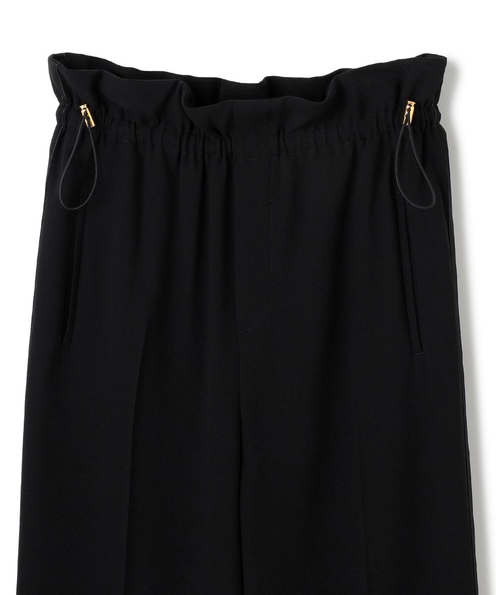 BEIGE， 【洗える】FLEUR / ウエストゴムワイドストレートパンツ 