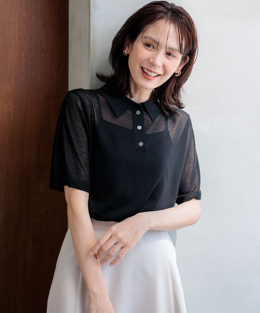 組曲 S 【先行予約】シアーポロ ニット 