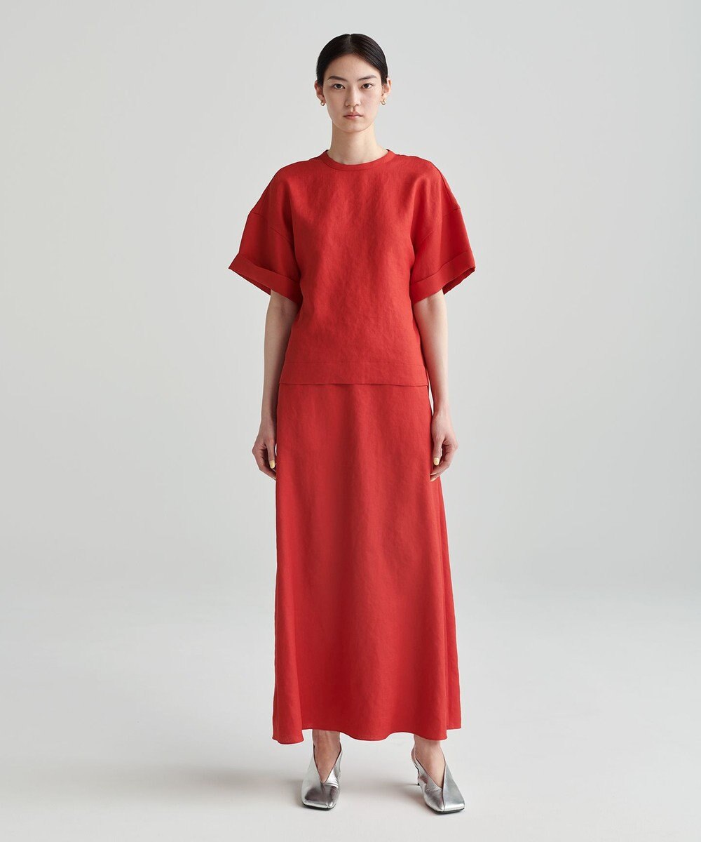 NAVE 【ReNAVE　洗える】スラブツイルブラウス 