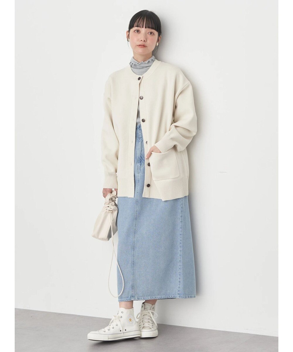 earth music&ecology ナローデニムスカート 