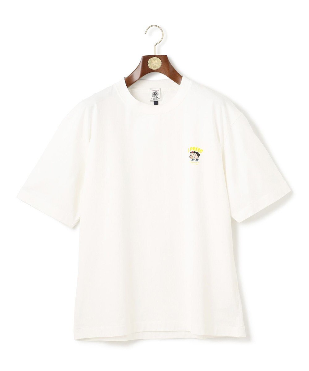 J.PRESS MEN 【AaronChang】【UNISEX】ワンポイント Ｔシャツ 