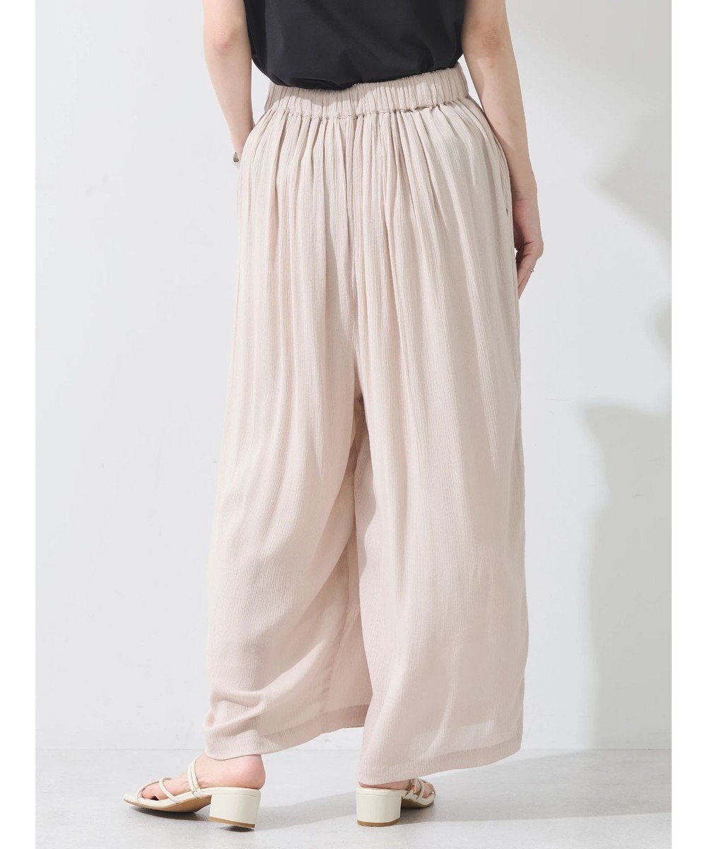 earth music&ecology レーヨンクレープイージーパンツ 