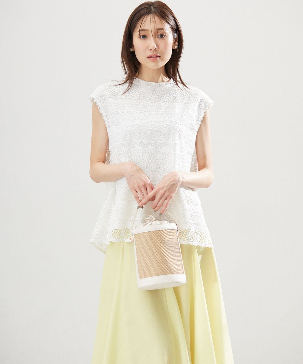 組曲 ラッセルレース ブラウス 