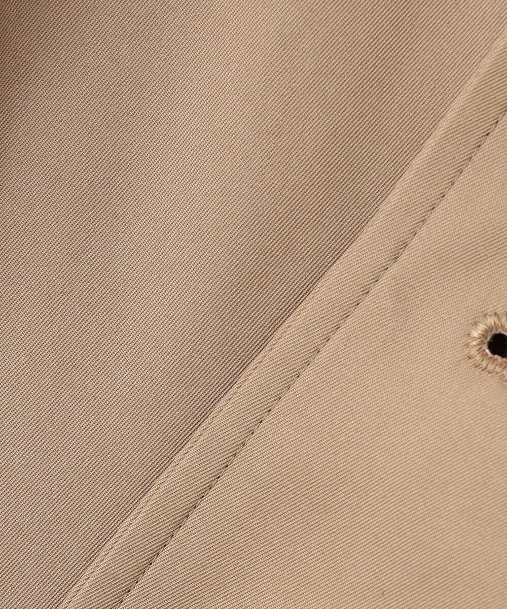 23区 コットンポリエステルギャバジン トレンチコート 