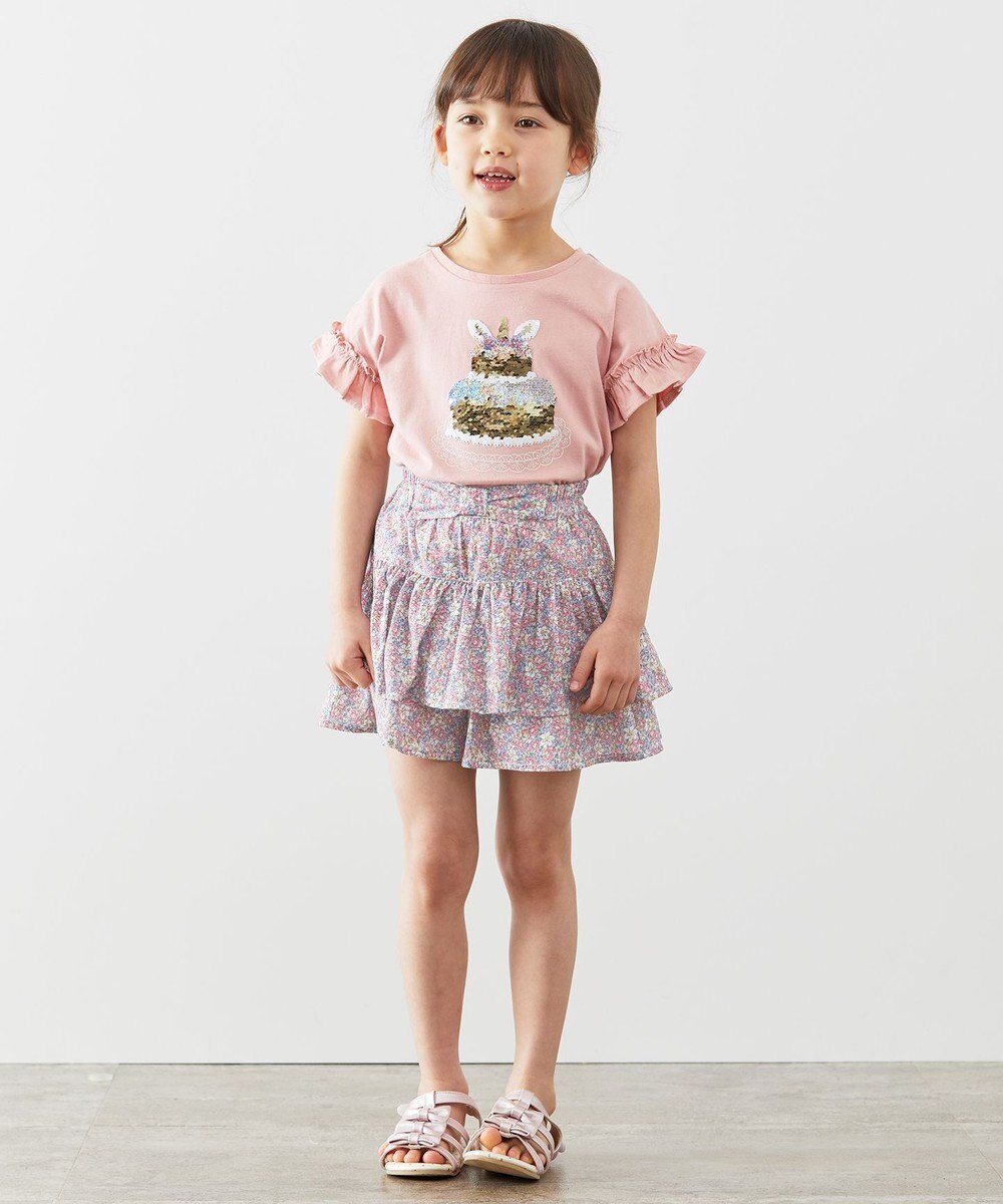 ANY KIDS 柄キュロット 