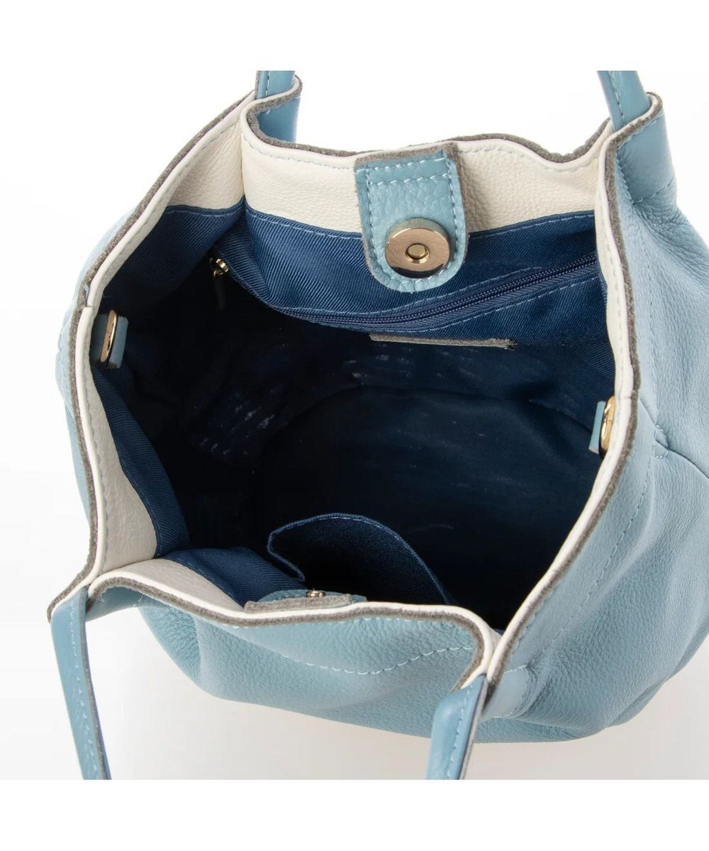 UNBILLION perche 牛革×ヤナギ底2wayトートバッグ 