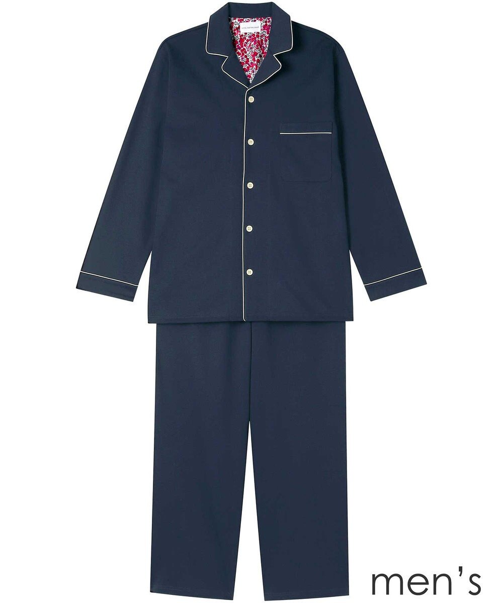 une nana cool 【綿100％】やわらか天竺メンズパジャマ　ＭＡＤＥ　ＷＩＴＨ　ＬＩＢＥＲＴＹ　ＦＡＢＲＩＣ 