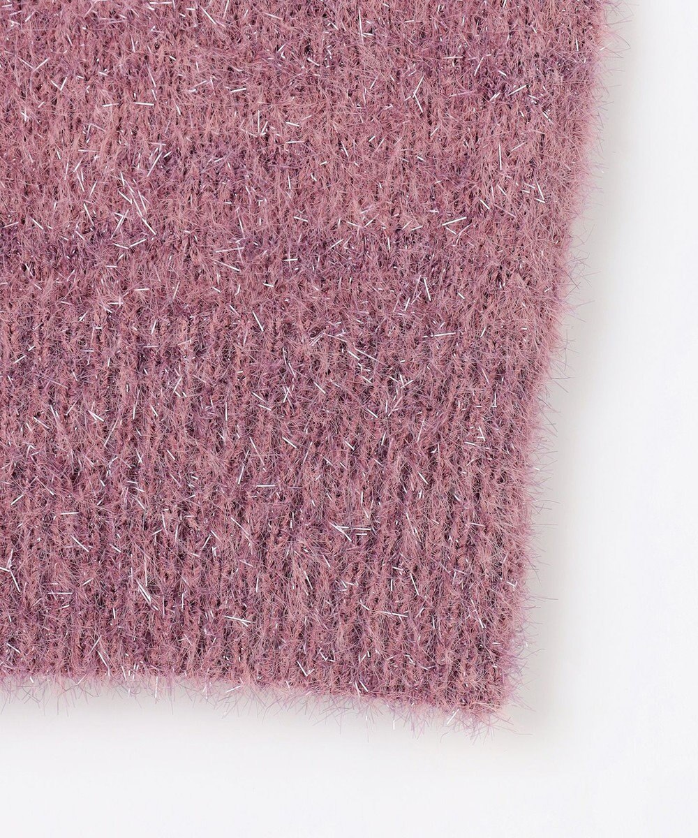 ANY SIS 【前後着用可】スパークルシャギー カーディガン 