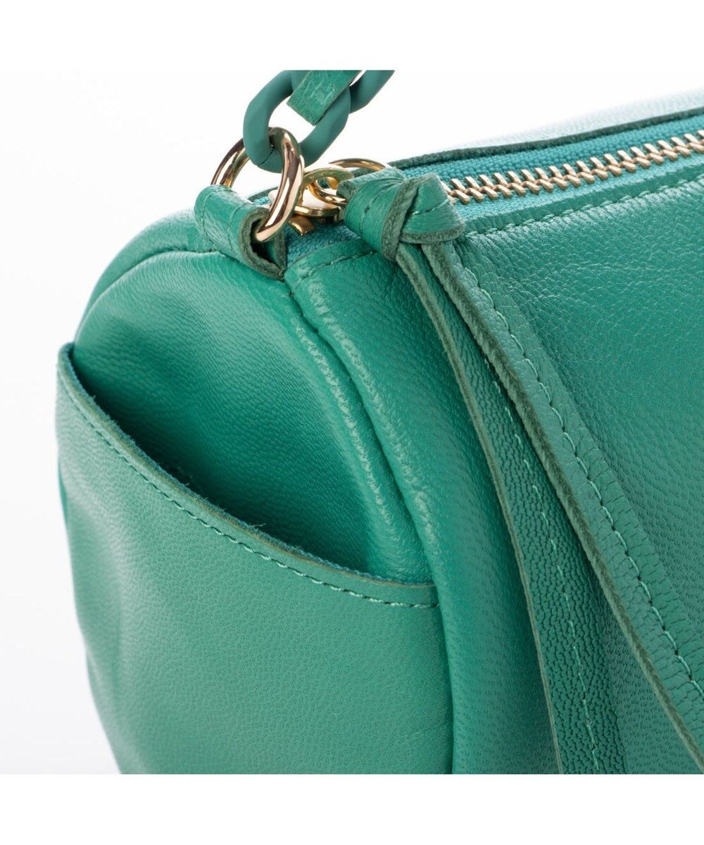 UNBILLION ペルケ perche / カラーチェーン筒形2wayショルダー 