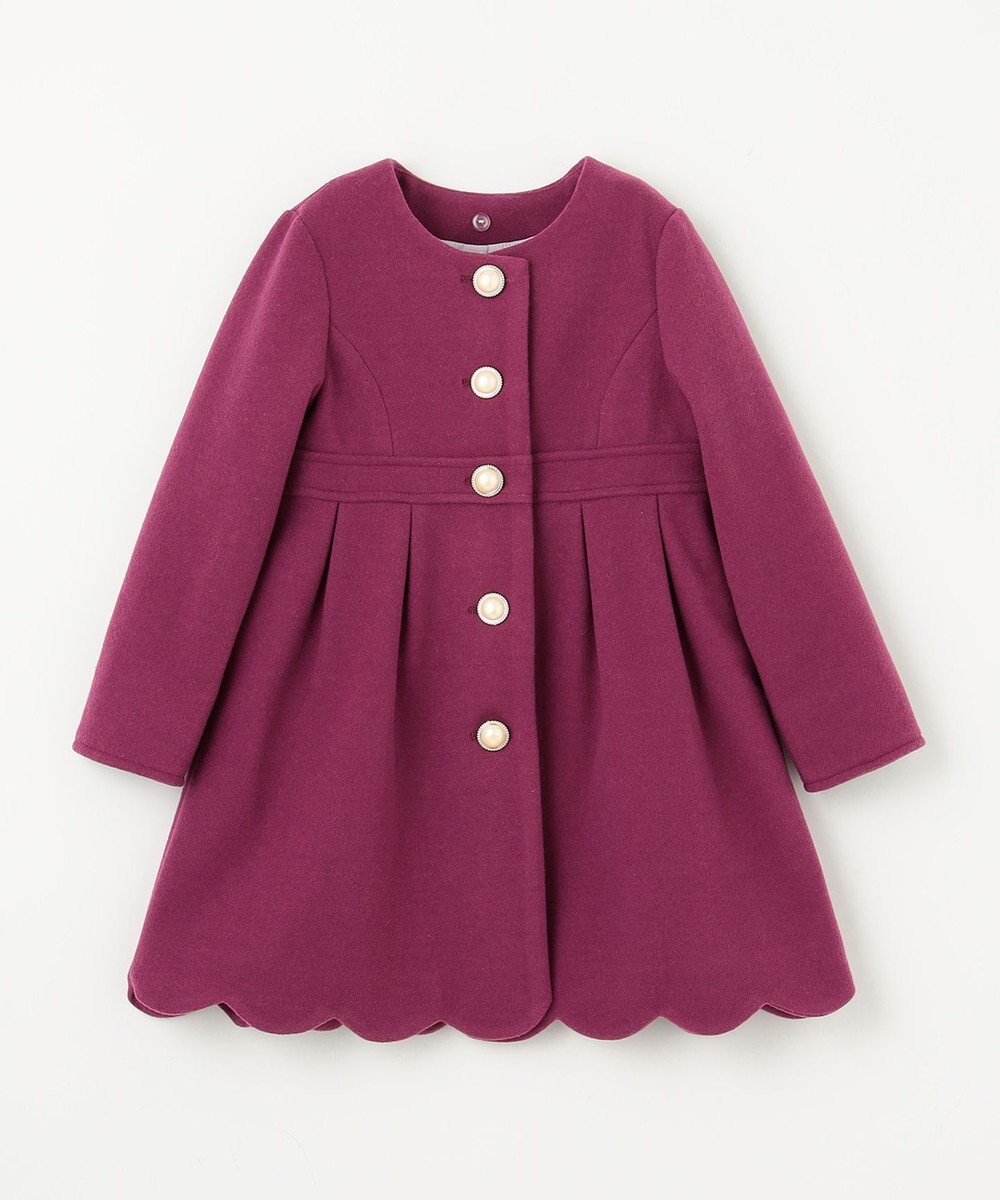 ANY KIDS ウール ライク コート 