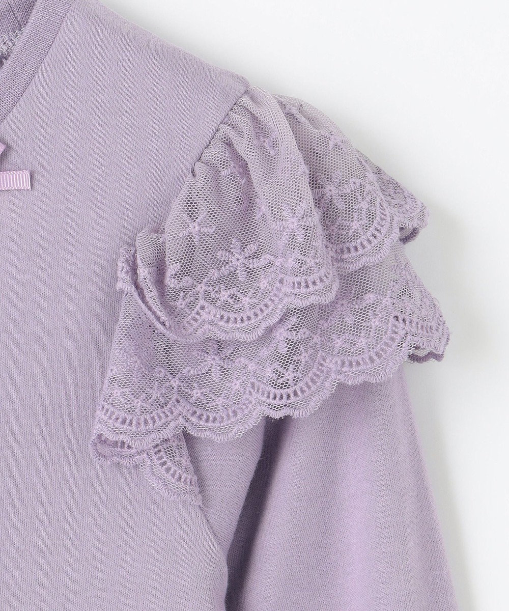 ANY KIDS 袖 レース ガーリー Ｔシャツ 