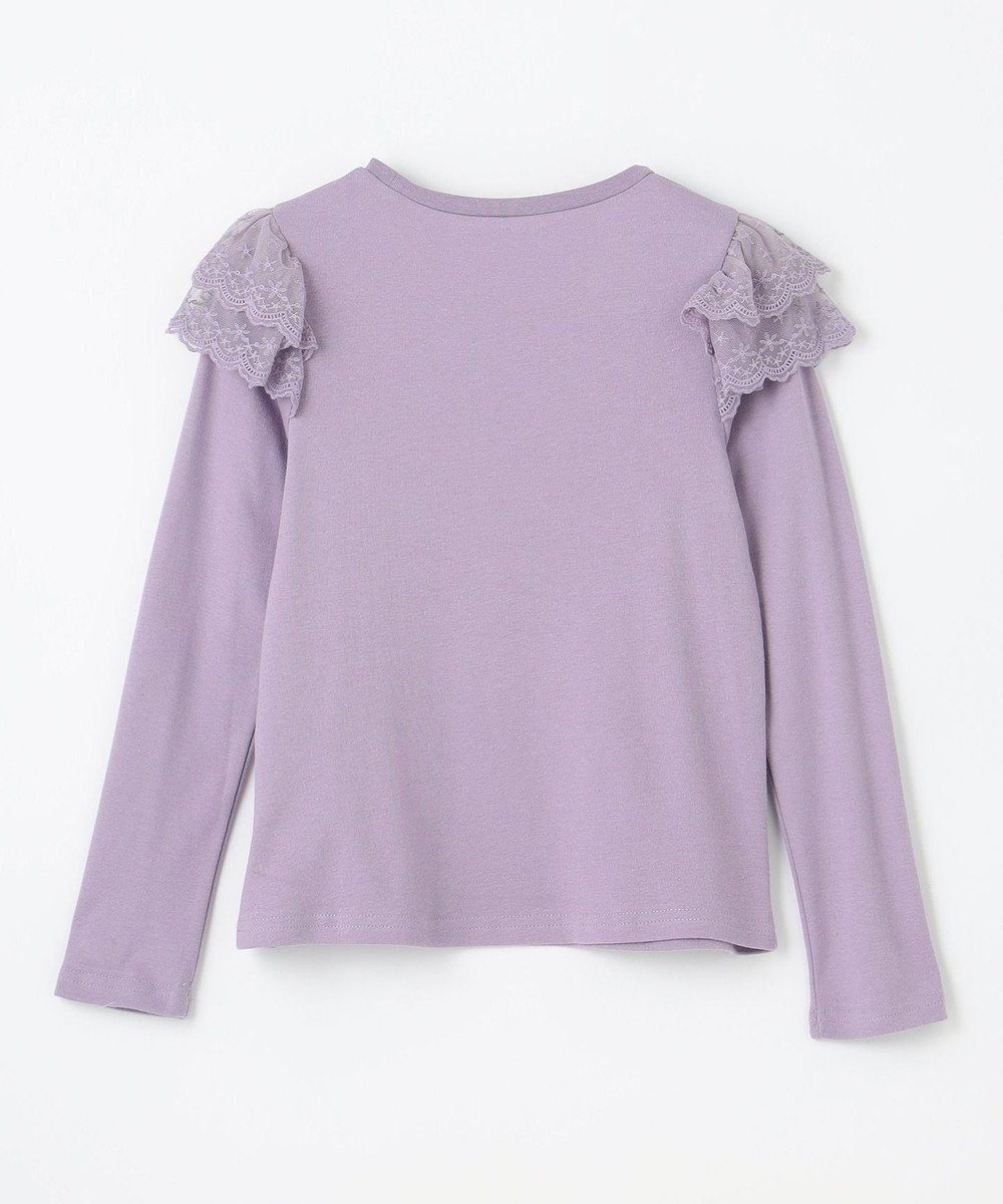 ANY KIDS 袖 レース ガーリー Ｔシャツ 