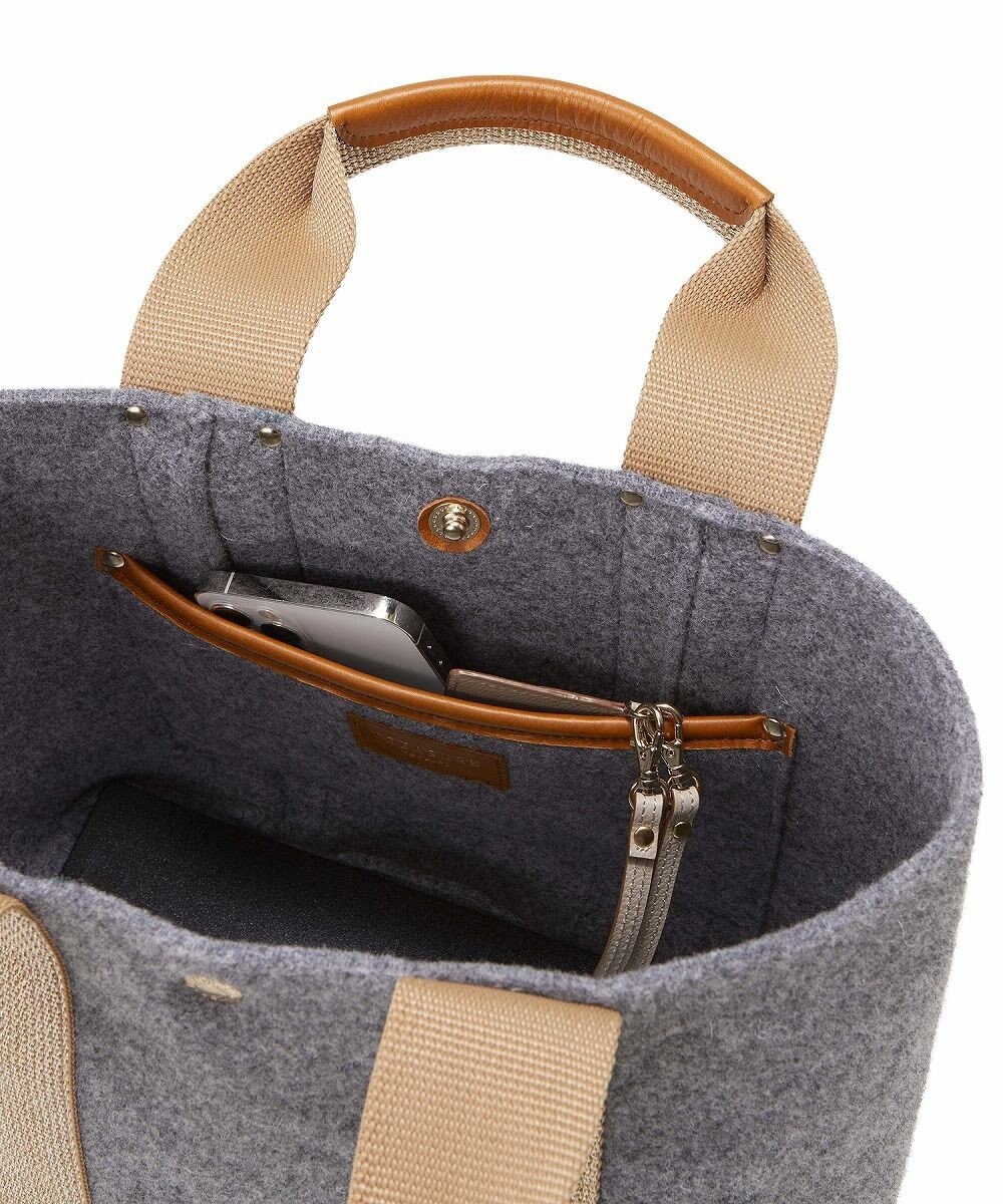 TOPKAPI 【TREASURE TOPKAPI】イタリアンフェルト ラメテープ トートバッグ 2023 