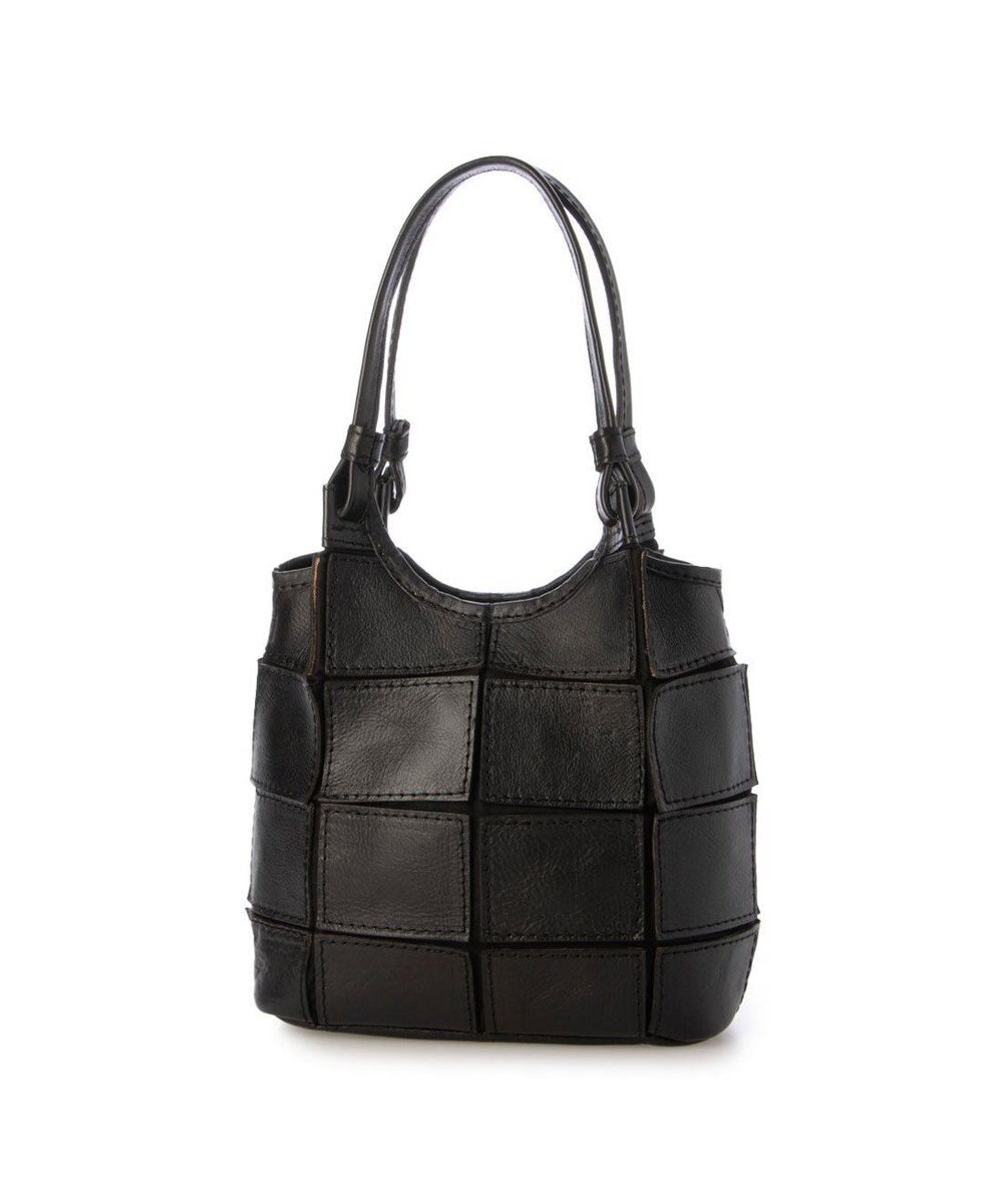 UNBILLION ピークスピーク PEAKS PEAK / 牛革パッチワーク2wayトートS 