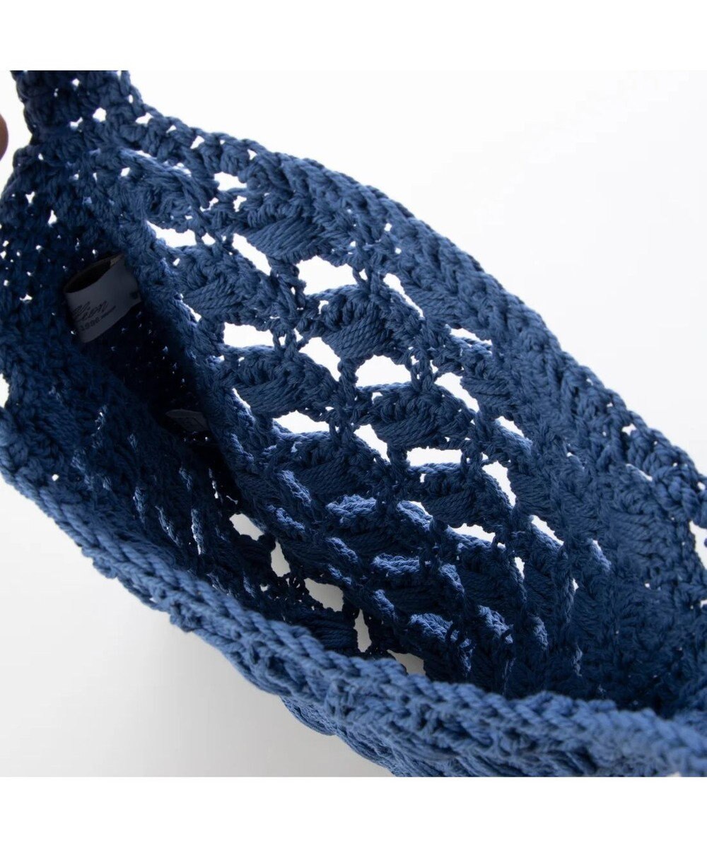 UNBILLION cachecache 柄編みショッパーミニトート 