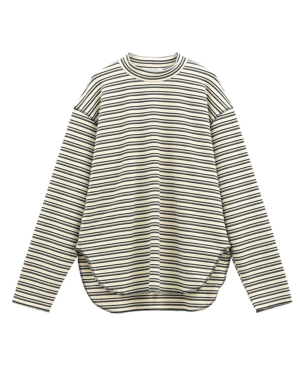 Green Parks なめらかタッチマルチボーダープルオーバー 