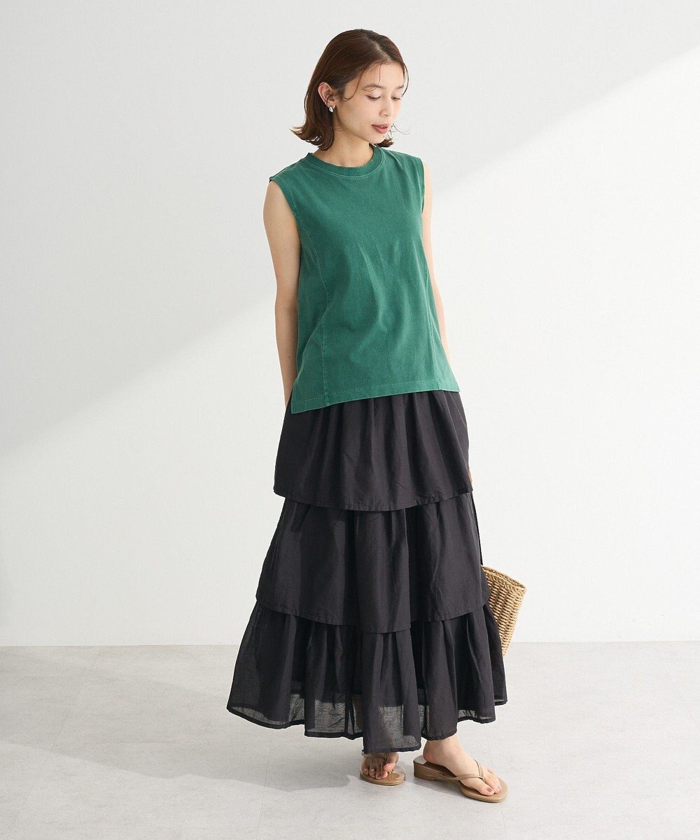 Green Parks Ｉ　ボイル段々ティアードスカート 