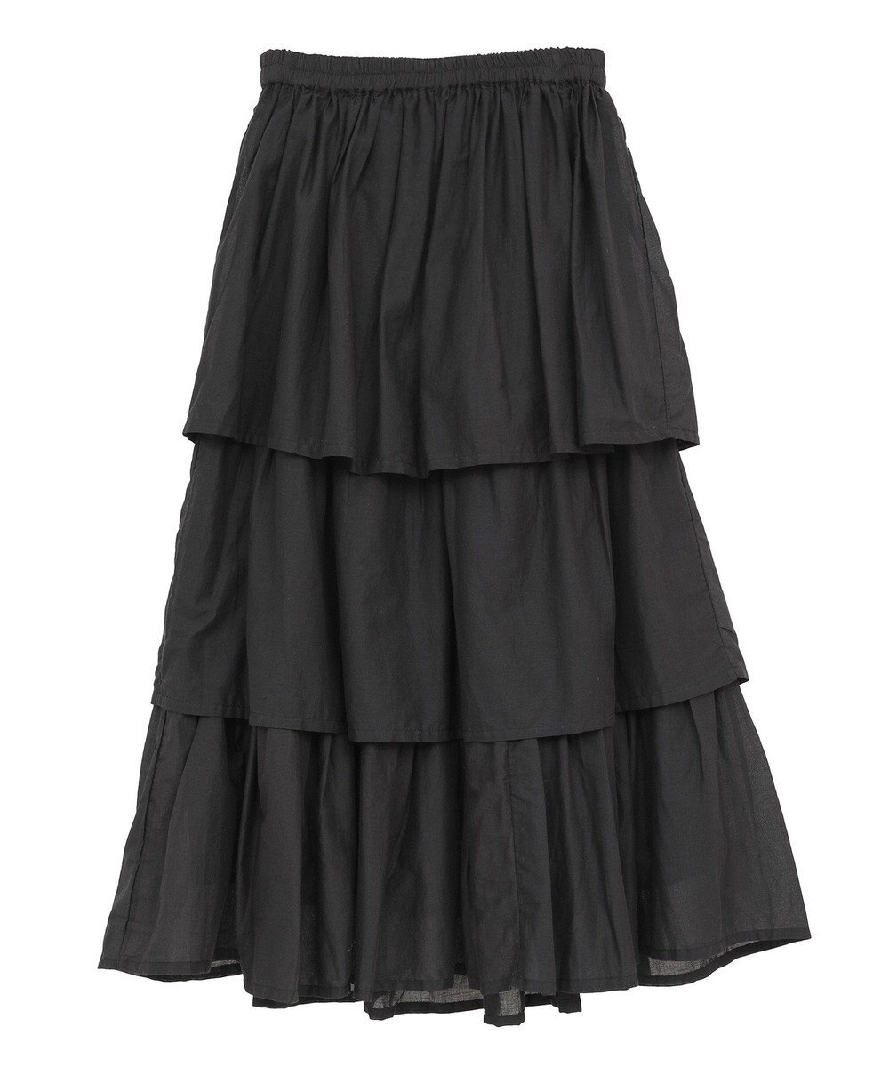 Green Parks Ｉ　ボイル段々ティアードスカート 