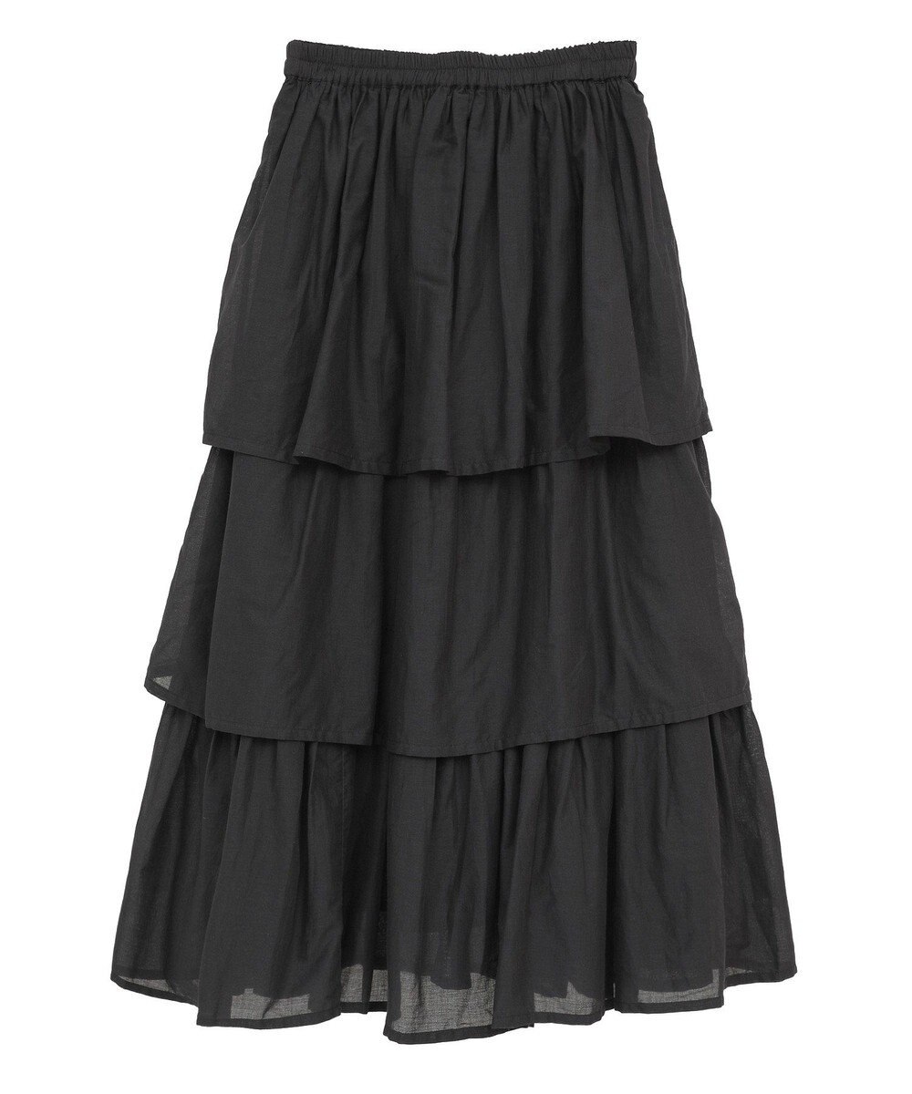 Green Parks Ｉ　ボイル段々ティアードスカート 