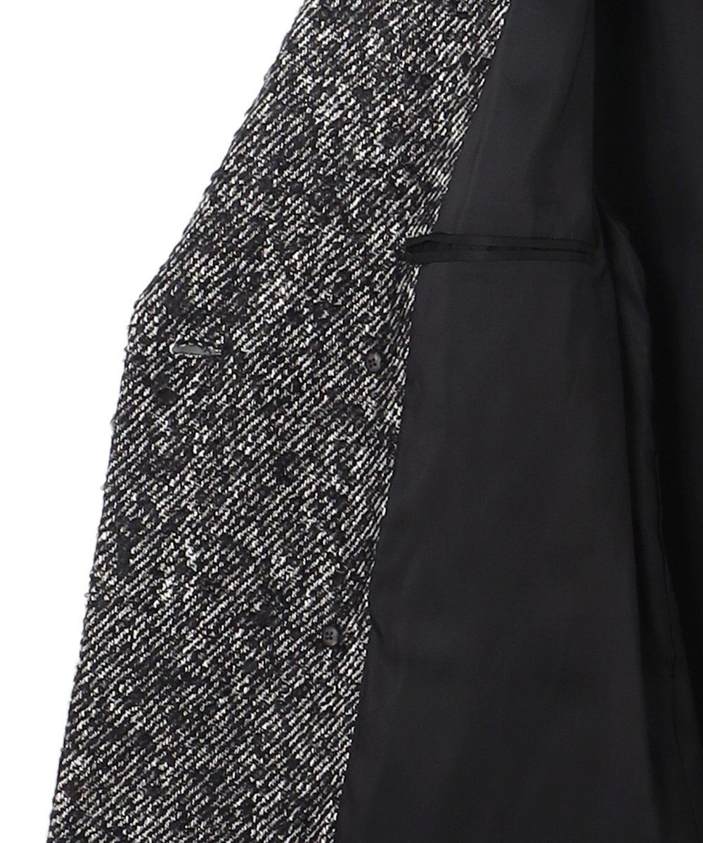 JOSEPH HOMME 【HIGH GRADE LINE】ファンシーループツイード　ダブルブレストコート 