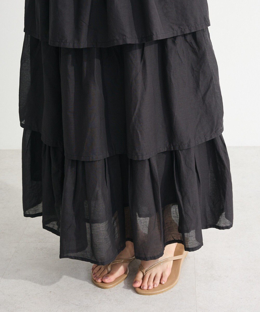 Green Parks Ｉ　ボイル段々ティアードスカート 