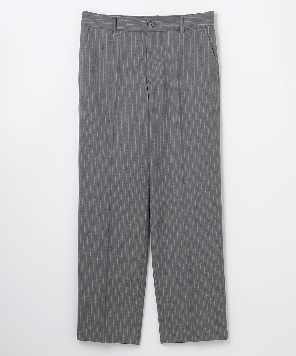 ANY L 【洗濯機可/ウエストゴム/２ＷＡＹストレッチ】テーパードパンツ 