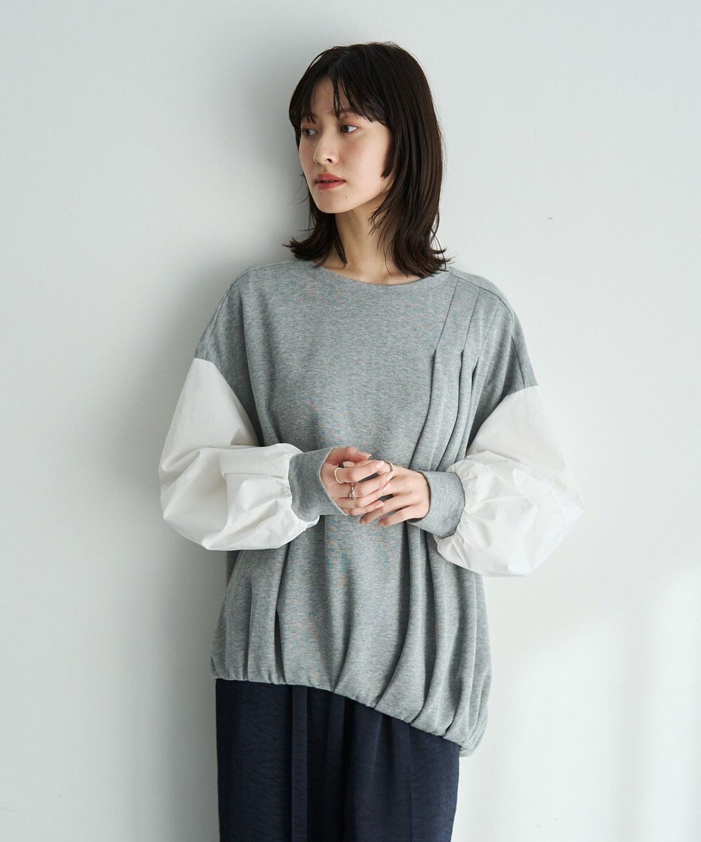 YECCA VECCA アシメバルーンプルオーバー 