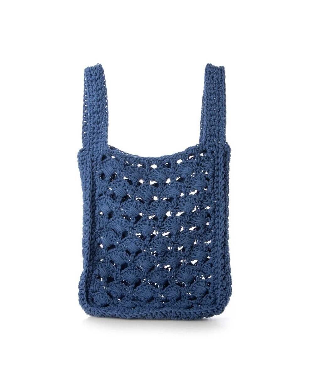 UNBILLION cachecache 柄編みショッパーミニトート 