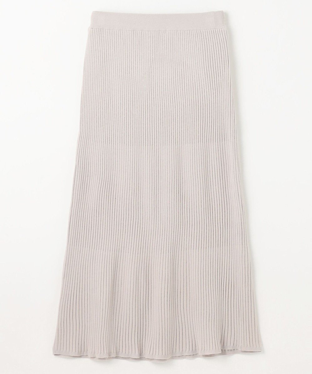 ANY L フェザーカーディガン×ニットスカートセットアップ 