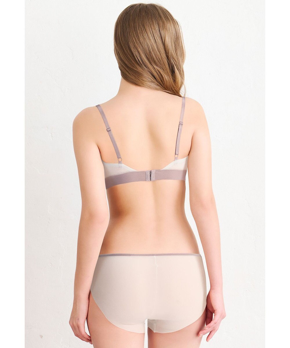 WACOAL ノンワイヤーブラ 【重力ケアブラ】 バストを重力から守る まる胸をキープ サイドのラインすっきり Gカップまで対応 大きいサイズ レディース BXB114 /ワコール 