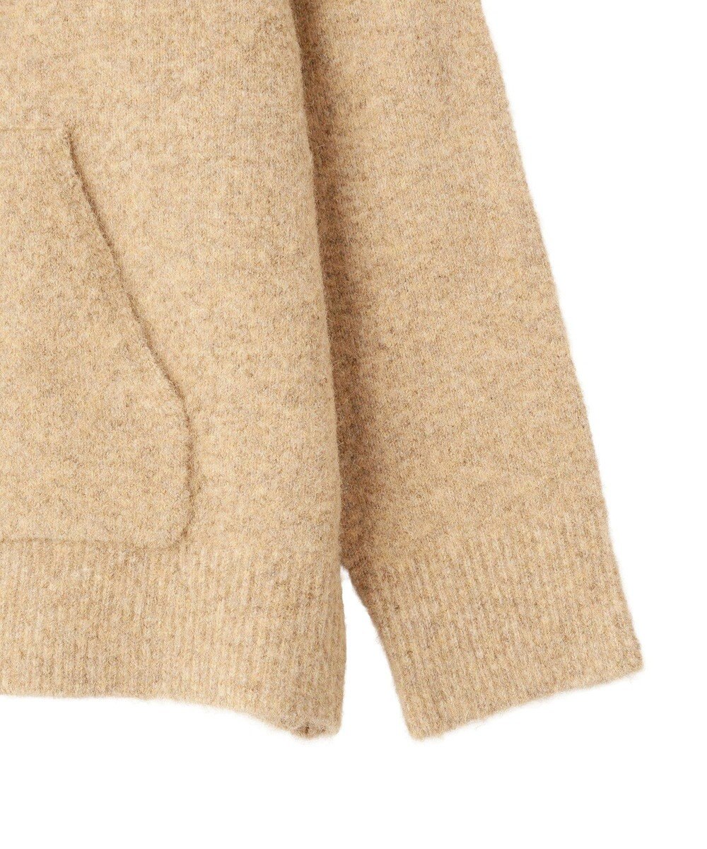 CRAFT STANDARD BOUTIQUE 起毛ニットフーディ 