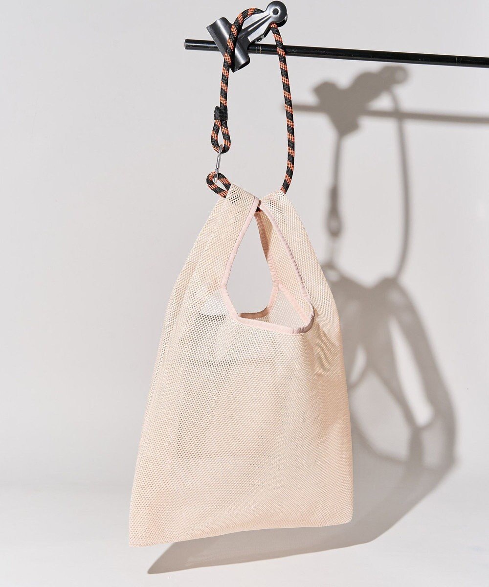 AMERICAN HOLIC ロープ付メッシュトートバッグ 