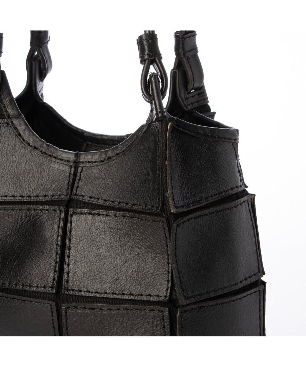 UNBILLION ピークスピーク PEAKS PEAK / 牛革パッチワーク2wayトートS 