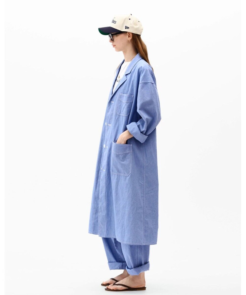 LENO CHAMBRAY COAT / シャンブレーコート 