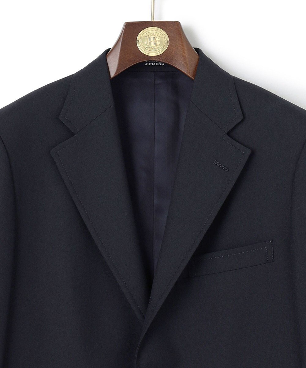 J.PRESS MEN 【定番 / 不朽の名作】ペピンメリノトロピカル 紺ブレザー / 金釦 / 背抜き / Authentic-Fit 