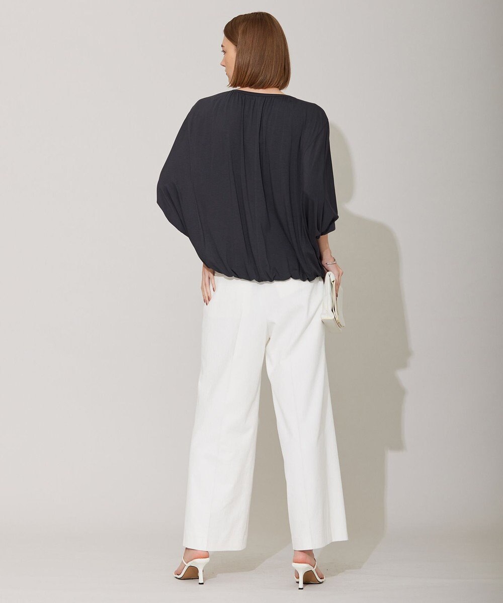 ICB 【洗える】 シェルタリングドライオックス ワイドパンツ 