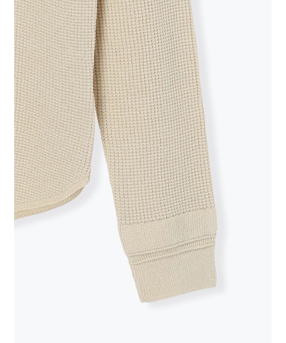 Te chichi チャーム付きワッフルニットプルオーバー 