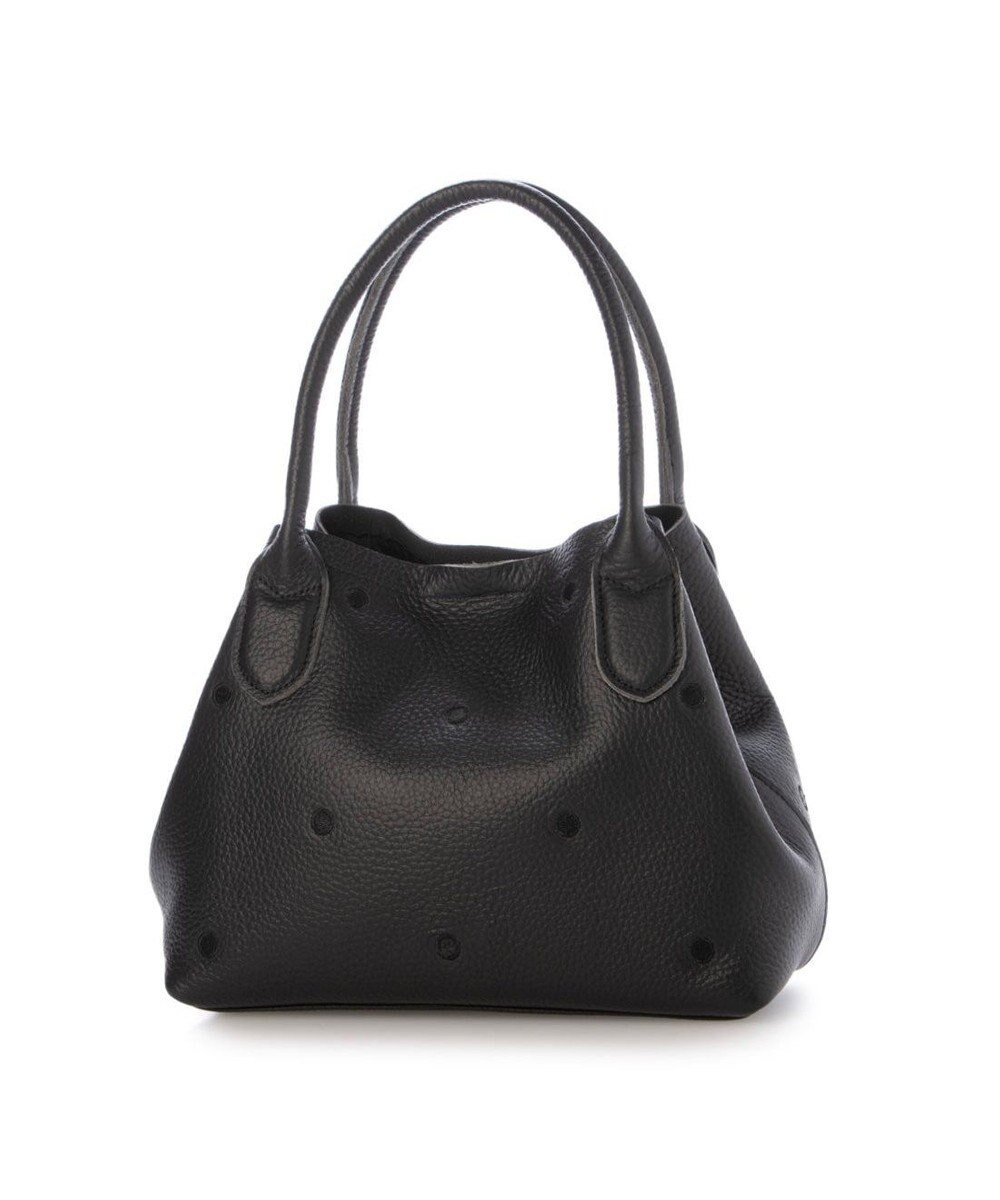 UNBILLION ペルケ perche / 牛革ドット刺繍2wayトートS 